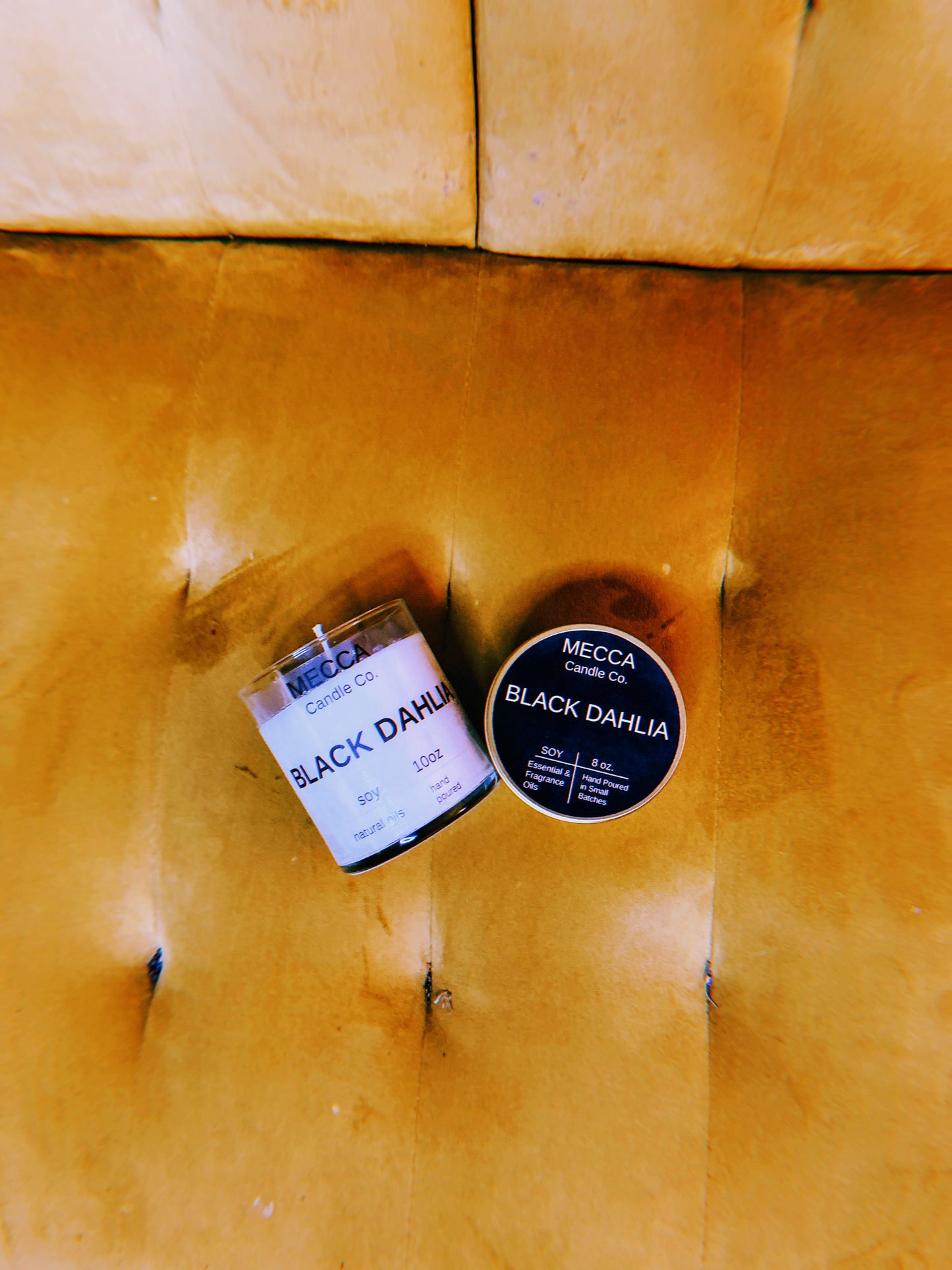 Black Dahlia Soy Candle