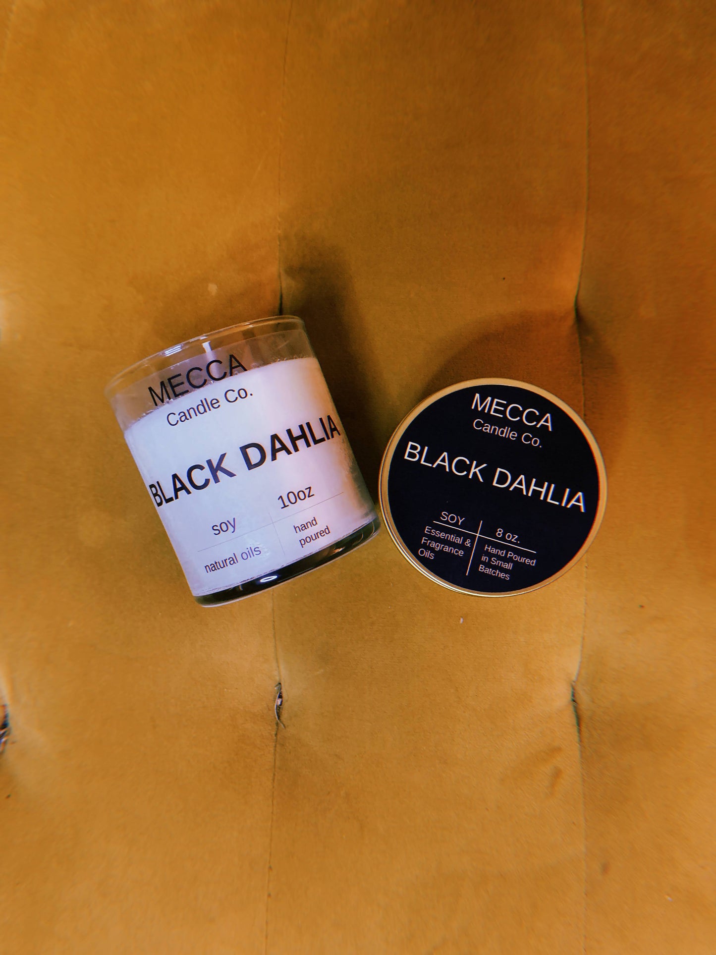 Black Dahlia Soy Candle