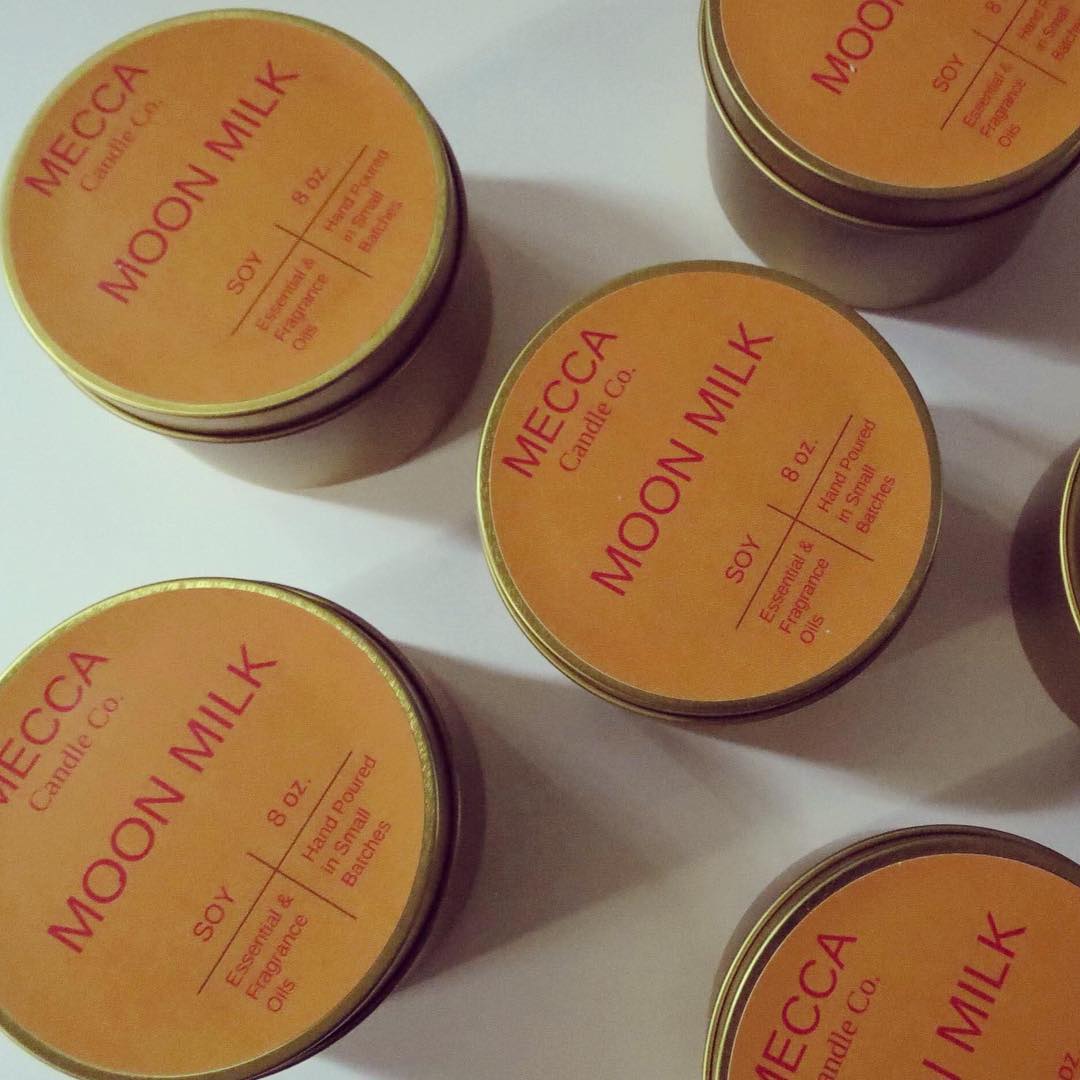 Moon Milk Soy Candle