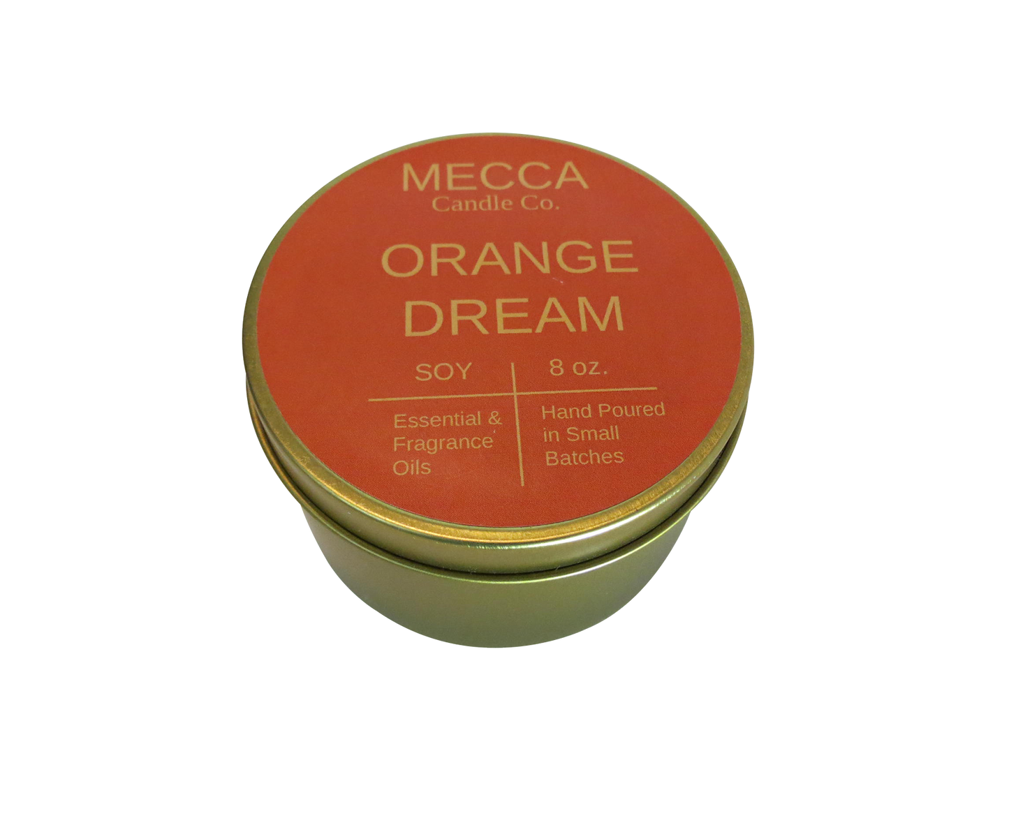 orange candle