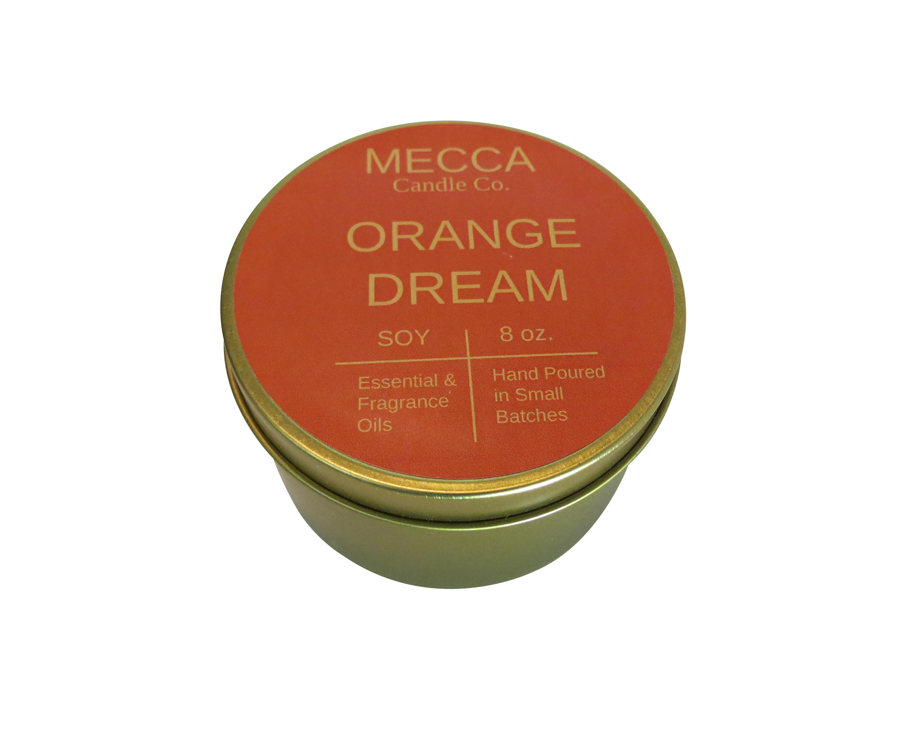 orange candle