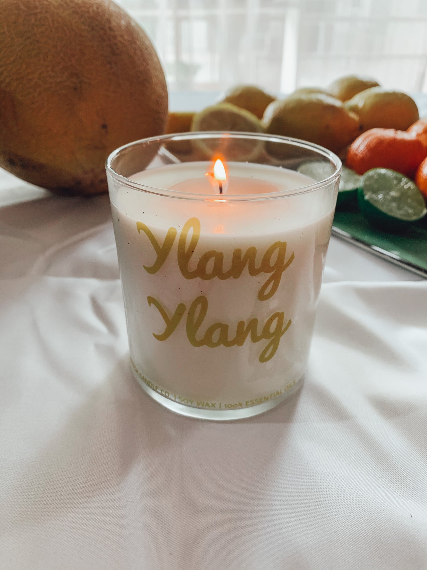 ylang ylang soy candle