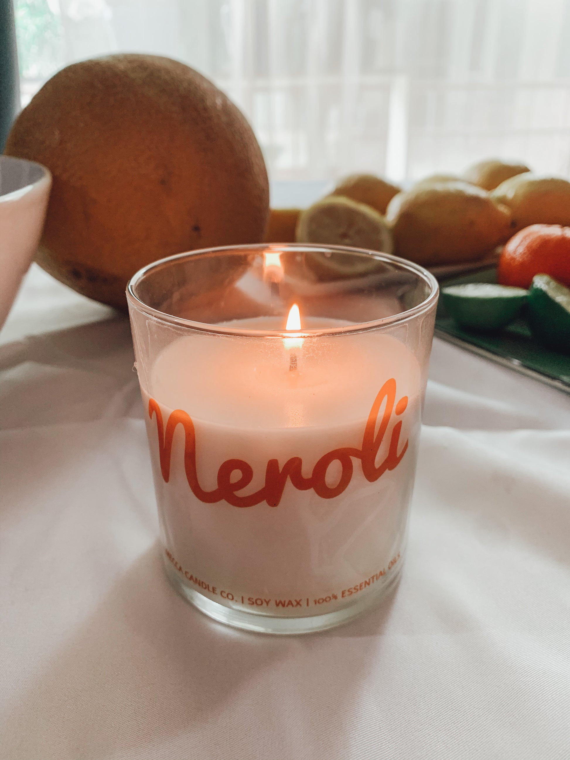 neroli soy candle