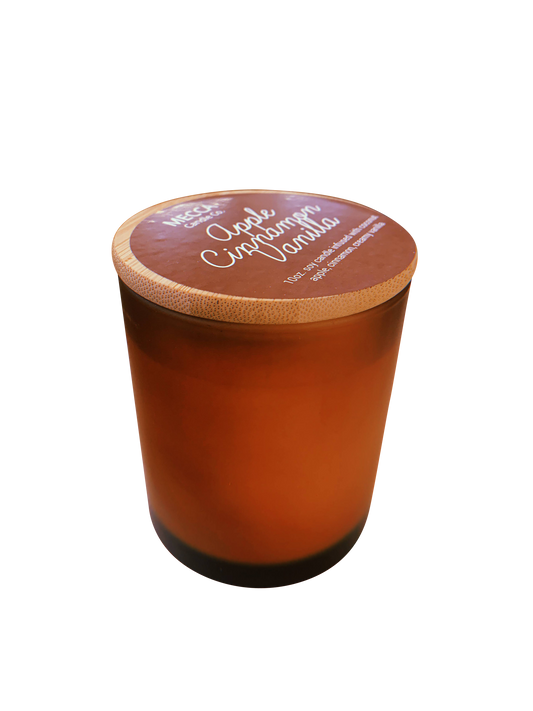 apple cinnamon vanilla candle